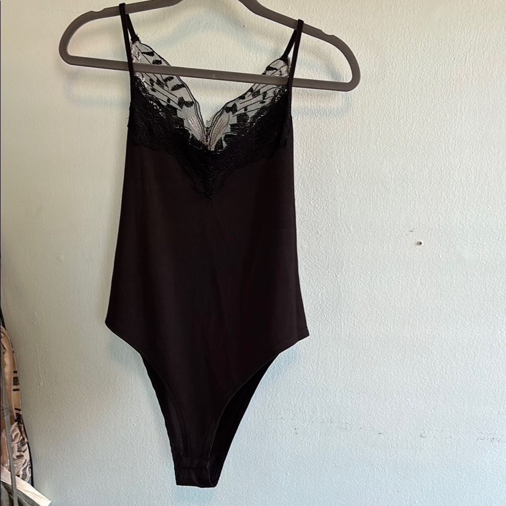 Black Lace Bodysuit
